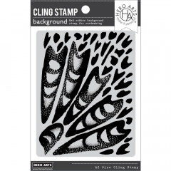 Hero Arts Cling Stamps - Abstract Butterfly Wing Background