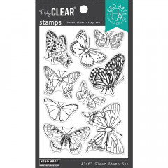 Hero Arts Clear Stamps - Beautiful Butterflies