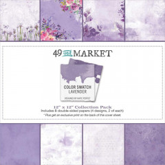 Color Swatch: Lavender - 12x12 Collection Pack