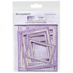 49 and Market - Color Swatch: Lavender Frame Set