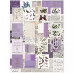 Color Swatch: Lavender 6x8 Collage Sheets