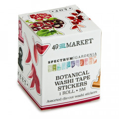 49 And Market Washi Tape Stickers - Spectrum Gardenia Botanical