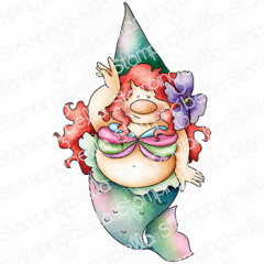 Stamping Bella Cling Stamps - Gnome Mermaid