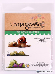Stamping Bella Cling Stamps - Oddball Dino Trio