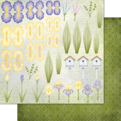 Iris Garden - 12x12 Paper Pad