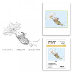 Spellbinders Cling Stamps - House Mouse - Daisy Mouse
