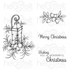 Cling Stamps - Christmas Lantern