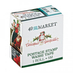 49 And Market - Postage Stamp Washi Tape - Christmas Spectacular 2023