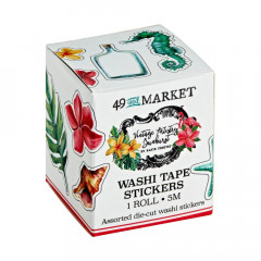 49 And Market Washi Tape Stickers - Vintage Artistry - Sunburst