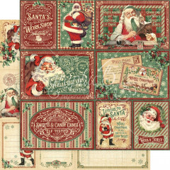 Letters To Santa - Designpapier - Sweets And Treats