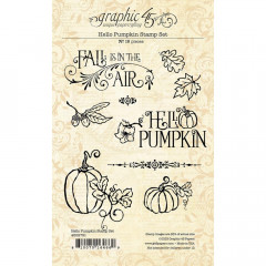 Graphic 45 - Hello Pumpkin - Stamp Set