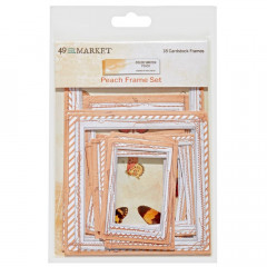 49 and Market - Color Swatch: Peach Frame Set