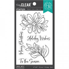 Hero Arts Clear Stamps - Merry Foliage