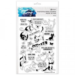 Simon Hurley Clear Stamps - Purrfect Cats