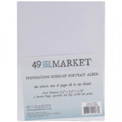 49 And Market - Foundations Mixed Up Album - Portrait, White