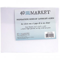 49 And Market - Foundations Mixed Up Album - Landscape, White