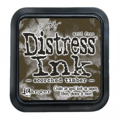 Distress Ink Kissen - Scorched Timber