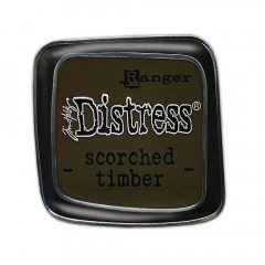 Tim Holtz Distress - Enamel Collector Pin - Scorched Timber