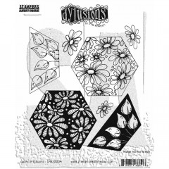 Dyan Reaveleys Dylusions - Cling Stamp Collections - Quilts Of Daisies