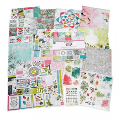 49 and Market - Collection Bundle With Custom Chipboard - Kaleidoscope