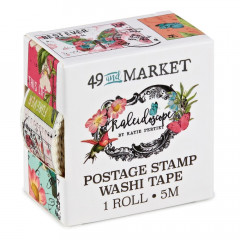 49 And Market Postage Stamp Washi Tape - Kaleidoscop