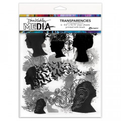 Dina Wakley Media Transparencies - Focals Set 1