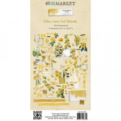 49 and Market - Color Swatch: Ochre - Laser Cut Outs - Elements