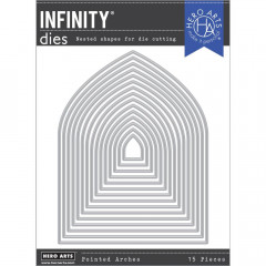 Hero Arts Infinity Dies - Pointed Arches