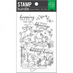 Hero Arts - Clear Stamps & Cutting Dies - Spring Bunny