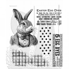 Cling Stamps Tim Holtz - Mr. Rabbit