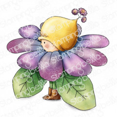 Stamping Bella - Cling Stamps - Bundle Girl Is A Flower