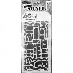 Tim Holtz Layered Stencil - Cut Out Shapes 1