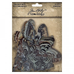 Tim Holtz - Idea-Ology - Transparencies - Halloween, Moths