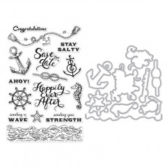 Hero Arts - Clear Stamps & Cutting Dies - Nautical Messages