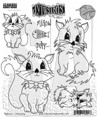Dyan Reaveleys Dylusions - Cling Stamp Collections - Purrfect