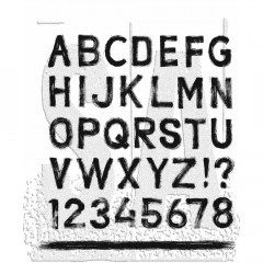 Cling Stamps Tim Holtz - Sign Painter