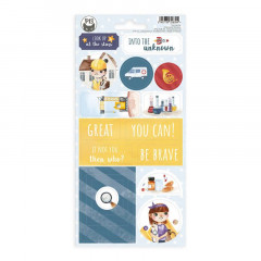 Chipboard Sticker - You can be anything 02
