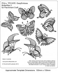 EMBOSSING Easy Emboss Butterflies 2