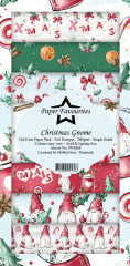 Paper Favourites Christmas Gnome Slim Scrap Paper Pack