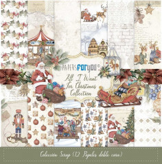 All I Want For Christmas 12x12 Scrap Paper Pack