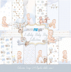 Lullaby Baby Boy 8x8 Scrap Paper Pack