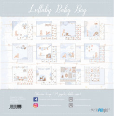 Lullaby Baby Boy 8x8 Scrap Paper Pack