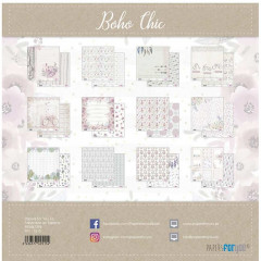 Boho Chic 12x12 Paper Pack