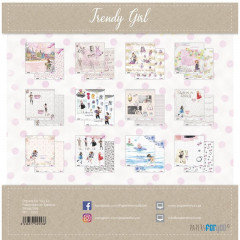 Trendy Girl 12x12 Paper Pack