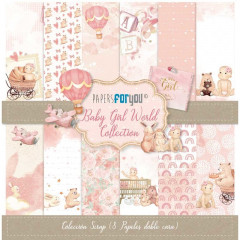 Baby Girl World 12x12 Paper Pack