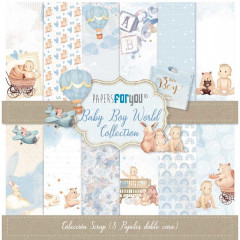 Baby Boy World 12x12 Paper Pack