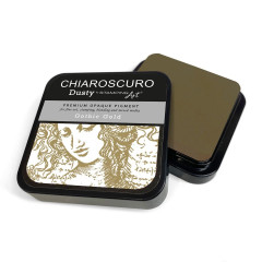 Chiaroscuro Dusty Ink Pad - Gothic Gold