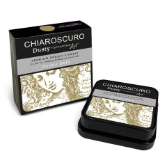 Chiaroscuro Dusty Ink Pad - Gothic Gold