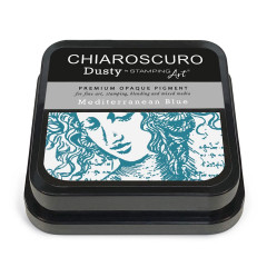 Chiaroscuro Dusty Ink Pad - Mediterranean Blue