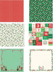 Hand-Painted Christmas Paper Pad